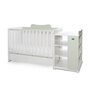 Patut modular multifunctional, 5 confirgurari diferite, 190 x 72 cm, Multi, White Milky Green - 1