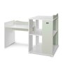 Patut modular multifunctional, 5 confirgurari diferite, 190 x 72 cm, Multi, White Milky Green - 11