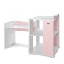 Patut modular multifunctional, 5 confirgurari diferite, 190 x 72 cm, Multi, White Orchid Pink - 11