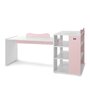 Patut modular multifunctional, 5 confirgurari diferite, 190 x 72 cm, Multi, White Orchid Pink - 13