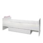 Patut modular multifunctional, 5 confirgurari diferite, 190 x 72 cm, Multi, White Orchid Pink - 16