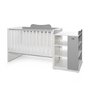 Patut modular multifunctional, 5 confirgurari diferite, 190 x 72 cm, Multi, White Stone Grey - 2