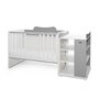 Patut modular multifunctional, 5 confirgurari diferite, 190 x 72 cm, Multi, White Stone Grey - 5