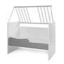 Patut modular multifunctional, 5 confirgurari diferite, 190 x 72 cm, Multi, White Stone Grey - 10