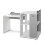 Patut modular multifunctional, 5 confirgurari diferite, 190 x 72 cm, Multi, White Stone Grey - 12