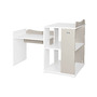 Patut modular multifunctional, 5 confirgurari diferite, 190 x 72 cm, Multi, White & String - 12
