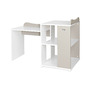 Patut modular multifunctional, 5 confirgurari diferite, 190 x 72 cm, Multi, White & String - 13