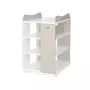 Patut modular multifunctional, 5 confirgurari diferite, 190 x 72 cm, Multi, White & String - 15