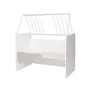 Patut modular multifunctional, 5 confirgurari diferite, 190 x 72 cm, Multi, White & String - 16