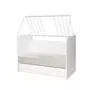Patut modular multifunctional, 5 confirgurari diferite, 190 x 72 cm, Multi, White & String - 18