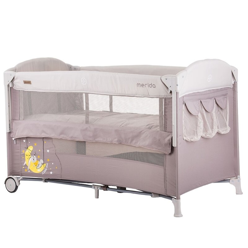 Chipolino - patut pliabil merida frappe cu laterala culisanta