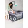 Patut pliabil, Moonlight, 2 nivele, Cool Grey Pandas - 8