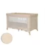 Patut pliabil Noemi, 2 nivele, Fog Beige Star - 1