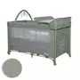 Patut pliabil Noemi Plus, 2 nivele cu accesorii, Iceberg Green Star - 1