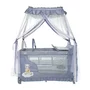 Patut pliabil stil baldachin Magic Sleep, cu accesorii, Cool Grey Hippo - 4