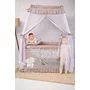 Patut pliabil stil baldachin Magic Sleep, cu accesorii, Cool Grey Hippo - 5