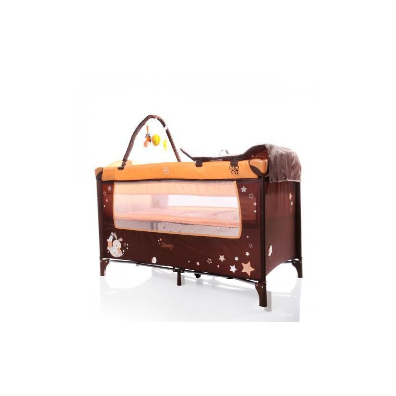 Moni - Patut pliant bebe Sleepy New , Orange