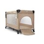 Patut pliant, Caretero, Esti, Cu doua nivele, 120x60 cm, Pana la 15 kg, Cu intrare laterala, Geanta de transport si salteluta incluse, Mecanismul de pliere simplu si rapid, Conform cu EN 716:2017-07, 0-48 luni, Maro - 3