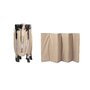 Patut pliant, Caretero, Esti, Cu doua nivele, 120x60 cm, Pana la 15 kg, Cu intrare laterala, Geanta de transport si salteluta incluse, Mecanismul de pliere simplu si rapid, Conform cu EN 716:2017-07, 0-48 luni, Maro - 9