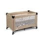 Patut pliant, Caretero, Esti, Cu doua nivele, 120x60 cm, Pana la 15 kg, Cu intrare laterala, Geanta de transport si salteluta incluse, Mecanismul de pliere simplu si rapid, Conform cu EN 716:2017-07, 0-48 luni, Maro - 20
