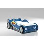 Plastiko - Patut tineret MDF Monza Mini Albastru 160x80 - 1