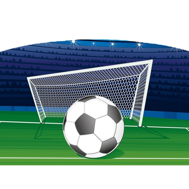 Mykids - patut junior cu saltea tami p2 01 football, 190x80 cm