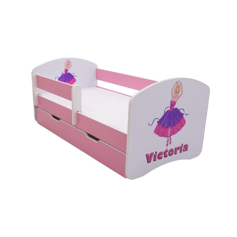 MyKids - Patut tineret Personalizat cu sertar si saltea 160x80