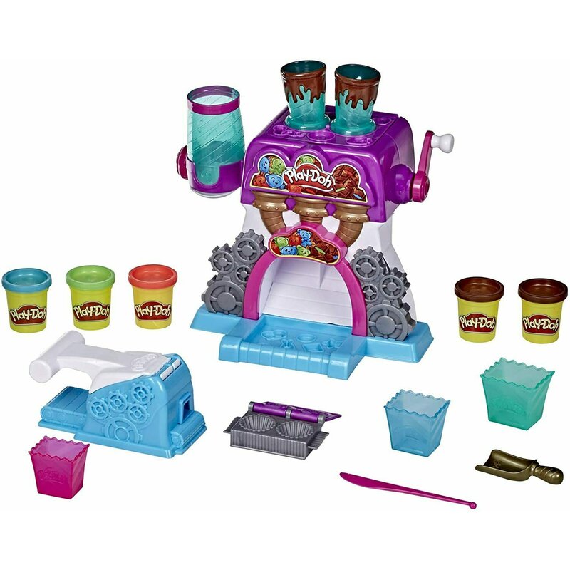 Hasbro - Play-Doh - Set de joaca Fabrica de ciocolata, Multicolor