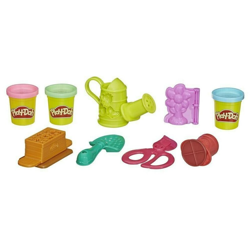 Play-doh - set de joaca gradina care creste , cu accesorii, multicolor