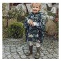 Babysteps - Pelerina de Ploaie pentru Copii, Poncho pentru ploaie 1,5-8 ani     Animals Garden Dark - 4