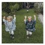 Babysteps - Pelerina de Ploaie pentru Copii, Poncho pentru ploaie 1,5-8 ani     Animals Garden Dark - 6