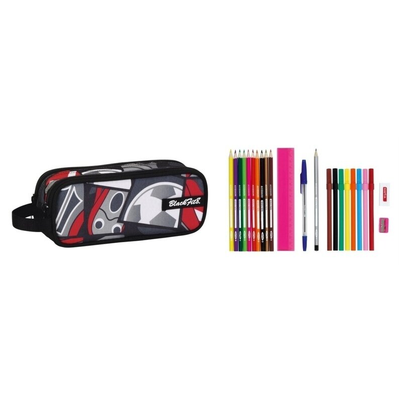 Penar dublu echipat 23 piese colectia blackfit8