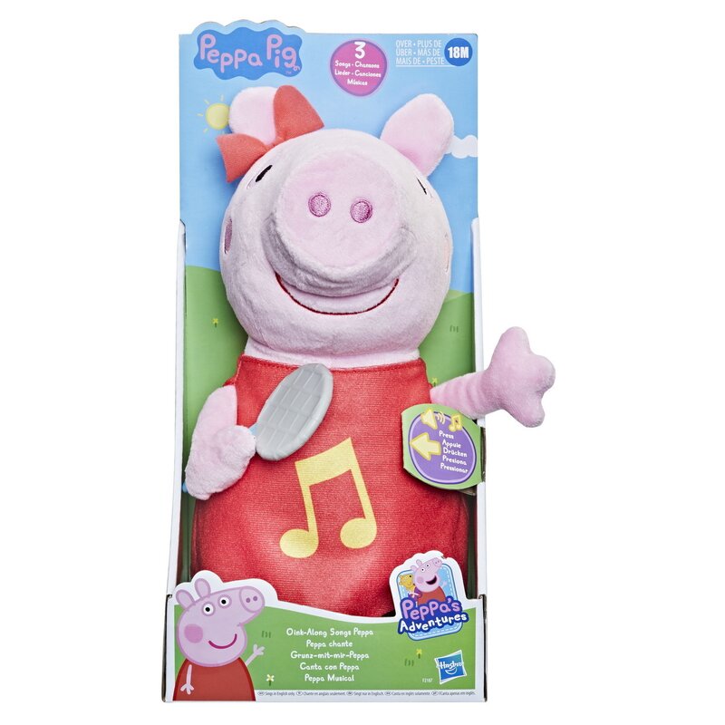 Hasbro - pepa pig plus muzical 28cm