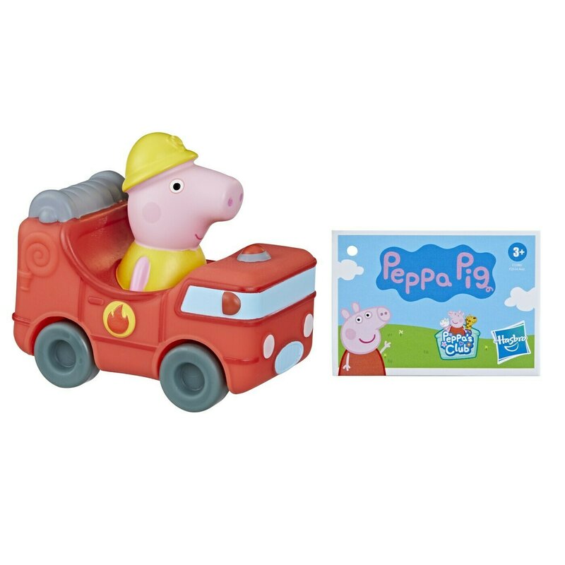 Hasbro – PEPPA PIG MASINUTA BUGGY SI FIGURINA PURCELUSUL POMPIER Jucarii & Cadouri