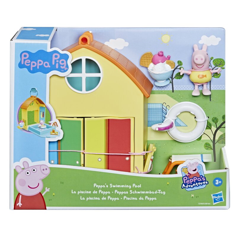 Hasbro - peppa pig set de joaca piscina
