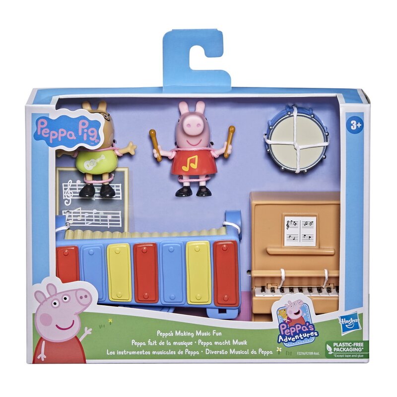 Hasbro - PEPPA PIG SET MUZICAL DISTRACTIV