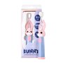 Periuta de dinti electrica Vitammy Bunny Pink, pentru copii 0-3 ani, cu lumina LED si efecte... - 1