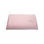 Perna ergonomica Somnart LATEXCEL, 64x40x11 cm, latex natural, husa bumbac 100%, roz - 6