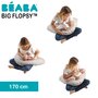 Perna gravida Beaba Big Flopsy 170 cm Fleur de Coton Heather Grey - 3