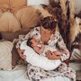 Babysteps - Perna pentru gravide si alaptare, catifea si umplutura antialergica, Big cu buzunare, Crem,  - 2