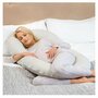 Clevamama - Perna multifunctionala Mum2Me Pentru gravide si salteluta pentru dormit din Bumbac - 6