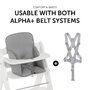 Perna reductor scaun hranire Alpha, Cosy Comfort, Strech Grey - 5
