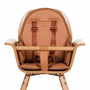 Perna scaun de masa Childhome Evolu aspect piele Maro - 2