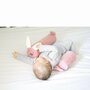 Pernuta pozitionator anti-rasucire BabyJem pentru bebelusi 34x36cm (Culoare: Roz) - 9
