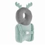 Pernuta protectoare, BabyJem, Angel Wings Protect Deer, Pentru spate si cap, Pentru copii, 43x30 cm, Verde - 4