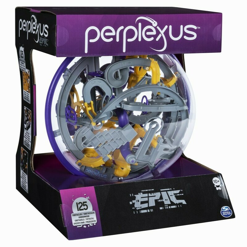 Spin master - Joc de logica Perplexus epic labirint 3D, Cu 125 obstacole