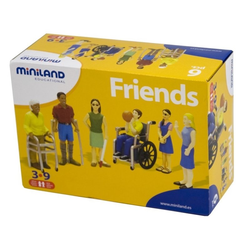 Miniland - persoane cu handicap set de 6 figurine