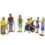 Miniland - Persoane cu handicap set de 6 figurine - 3