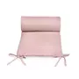 Aparatoare patut, Petite&Mars, Tilly, 120x60 cm, Cu panglici, Din bumbac, Lungime 180 cm, Inaltime 36 cm, 0 luni+, Roz - 2