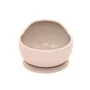 Bol, Petite&Mars, Take&Match, Din silicon, Cu ventuza, Fara BPA, 6 luni+, 350 ml, Bej